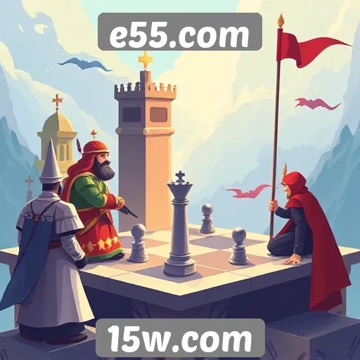 e55.com apresenta novos jogos de estratégia